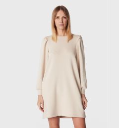 Снимка на Moss Copenhagen Плетена рокля Nelina 17198 Бежов Regular Fit