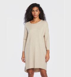 Снимка на Moss Copenhagen Плетена рокля Rachelle 16172 Бежов Regular Fit