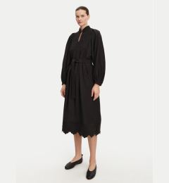 Снимка на Munthe Рокля тип риза Fonxo 251130425130 Черен Loose Fit