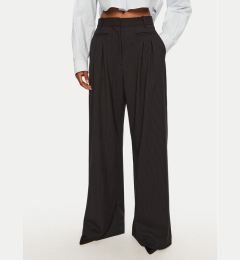 Снимка на Munthe Текстилни панталони 244141624412 Черен Regular Fit