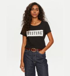 Снимка на Mustang Тишърт Alma 1013932 Черен Regular Fit