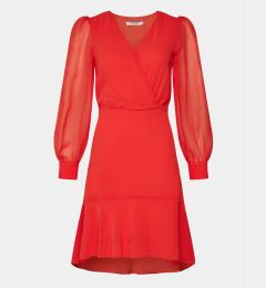Снимка на NAF NAF Коктейлна рокля YHNR19 Червен Regular Fit