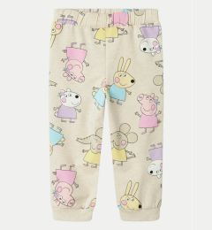Снимка на NAME IT Долнище анцуг Fira Peppa 13240633 Бежов Regular Fit