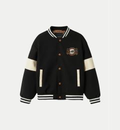 Снимка на NAME IT Яке бомбър Mikado 13237599 Черен Regular Fit