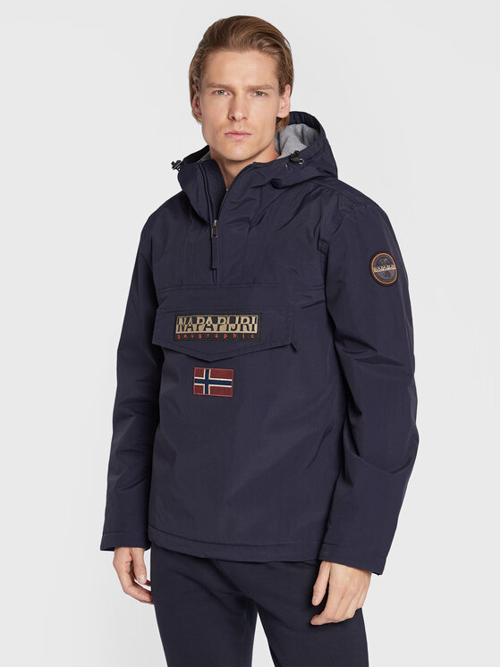 Снимка на Napapijri Анорак Rainforest Winter 3 NP0A4GMC Тъмносин Regular Fit