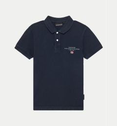 Снимка на Napapijri Тениска с яка и копчета Elbas 5 NP0A4G4N1761 M Тъмносин Regular Fit