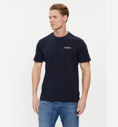 Снимка на Napapijri Тишърт Iaato NP0A4HFZ Тъмносин Regular Fit
