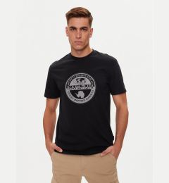 Снимка на Napapijri Тишърт S-Bollo NP0A4I3C Черен Regular Fit