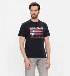 Снимка на Napapijri Тишърт S-Kreis NP0A4HQR Черен Regular Fit