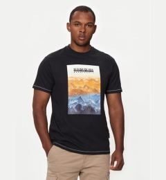 Снимка на Napapijri Тишърт S-Rollin NP0A4I3D Черен Regular Fit