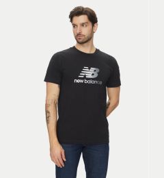 Снимка на New Balance Тишърт Essentials MT51503 Черен Regular Fit