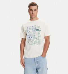 Снимка на New Balance Тишърт MT53916 Екрю Regular Fit