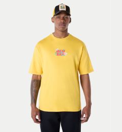 Снимка на New Era Тишърт 60596304 Жълт Regular Fit