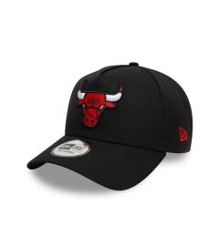 Снимка на New Era Шапка с козирка Chicago Bulls NBA Patch Black 9FORTY A-Frame 60595220 Черен