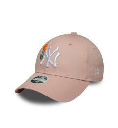 Снимка на New Era Шапка с козирка New York Yankees Womens MLB 9FORTY 60667503 Розов