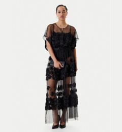 Снимка на NORMA KAMALI Коктейлна рокля ST1253BDP31001 Черен Loose Fit