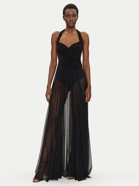 Снимка на NORMA KAMALI Официална рокля KK4243PMG50001 Черен Slim Fit