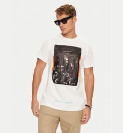 Снимка на Off-White Тишърт OMAA002G190010160188 Бял Regular Fit