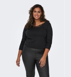 Снимка на ONLY Carmakoma Блуза New Kira 15303935 Черен Regular Fit