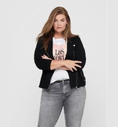 Снимка на ONLY Carmakoma Преходно яке Goldtrash 15218364 Черен Regular Fit