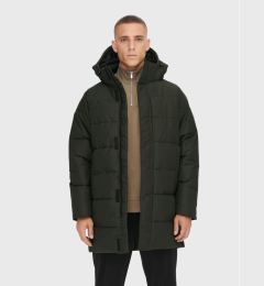 Снимка на Only & Sons Зимно яке Carl Long 22020156 Зелен Regular Fit