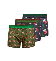 Снимка на Only & Sons Комплект 3 чифта боксерки X-Mass 22024040 Цветен