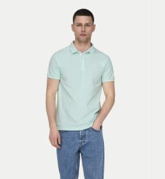 Снимка на Only & Sons Тениска с яка и копчета Fletcher 22024827 Зелен Regular Fit