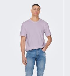 Снимка на Only & Sons Тишърт 22025208 Виолетов Regular Fit