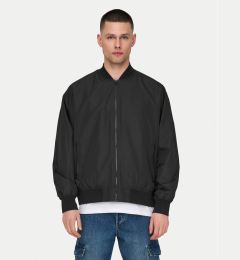 Снимка на Only & Sons Яке бомбър Gavin 22030757 Черен Regular Fit
