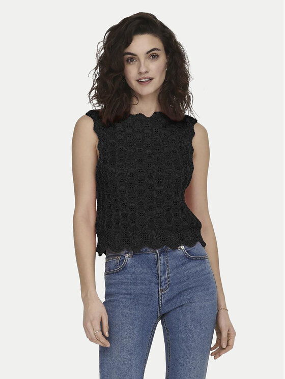 Снимка на ONLY Блуза Luna 15291602 Черен Regular Fit
