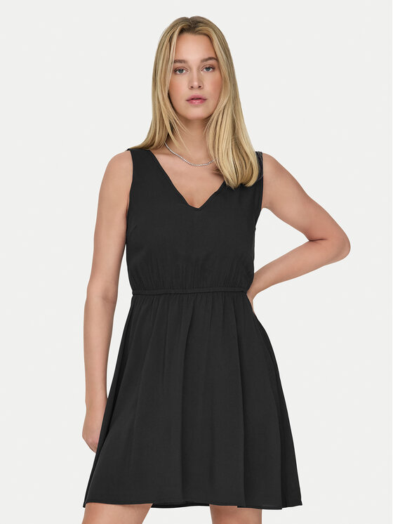 Снимка на ONLY Коктейлна рокля Nova 15323196 Черен Regular Fit