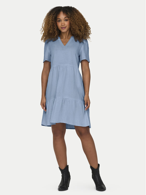 Снимка на ONLY Лятна рокля Tiri-Caro 15310970 Светлосиньо Regular Fit