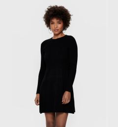 Снимка на ONLY Плетена рокля Alma 15185761 Черен Regular Fit
