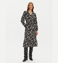 Снимка на ONLY Рокля тип риза Nova 15331901 Черен Regular Fit