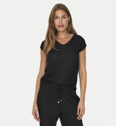 Снимка на ONLY Тишърт Silvery 15136069 Черен Loose Fit