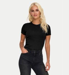 Снимка на ONLY Тишърт Val 15339774 Черен Slim Fit