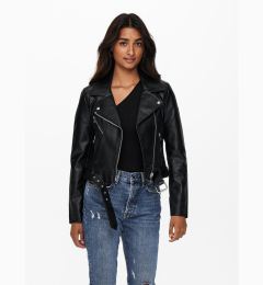 Снимка на ONLY Яке от имитация на кожа Vera 15232135 Черен Regular Fit