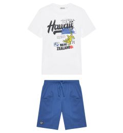 Снимка на Original Marines Комплект тишърт и панталонки DFP4326YM Син Regular Fit
