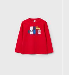 Снимка на OVS Блуза DISNEY 1607651 Червен Regular Fit