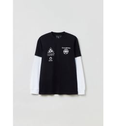 Снимка на OVS Блуза GRAND & HILLS 1606339 Черен Regular Fit