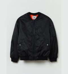 Снимка на OVS Яке бомбър 1821628 Черен Regular Fit