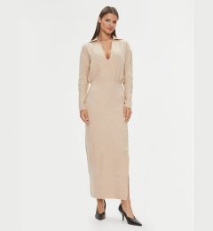 Снимка на Patrizia Pepe Плетена рокля 2A2618/K139-B778 Бежов Regular Fit