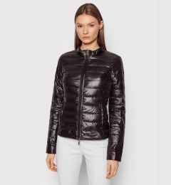Снимка на Patrizia Pepe Пухено яке CO0178/A503-K103 Черен Regular Fit