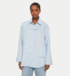 Снимка на Patrizia Pepe Риза 8C0742/AH74-CA38 Светлосиньо Regular Fit