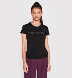 Снимка на Patrizia Pepe Тишърт CM1419/J013-K103 Черен Regular Fit