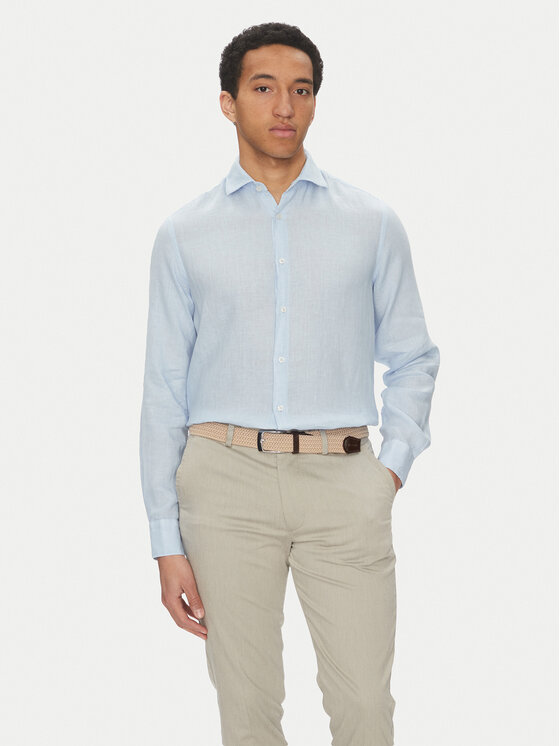 Снимка на Paul&Shark Риза 25413180CF Светлосиньо Regular Fit