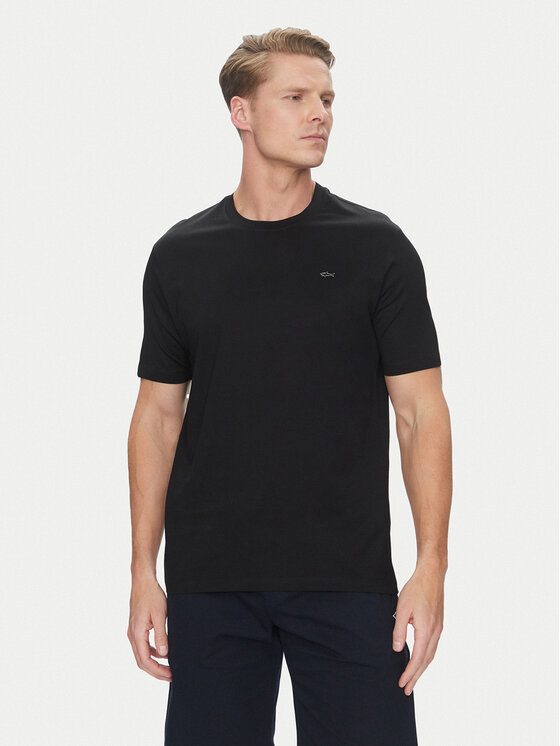Снимка на Paul&Shark Тишърт 24411021 Черен Regular Fit