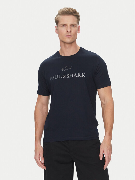 Снимка на Paul&Shark Тишърт C0P1239 Тъмносин Regular Fit