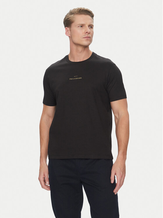 Снимка на Paul&Shark Тишърт C0P1240 Черен Regular Fit