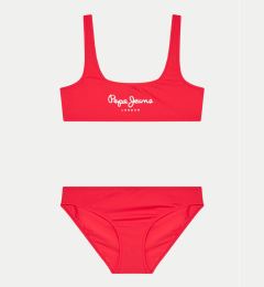 Снимка на Pepe Jeans Бански костюм Pepe Sc Bikini Set PGB10406 Червен